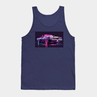 Painted American Muscle Car Tank Top